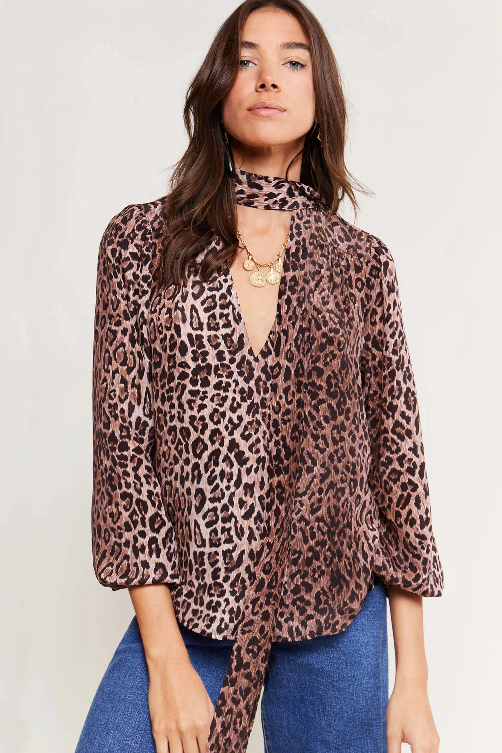 Moss top - leopard Tops RIXO