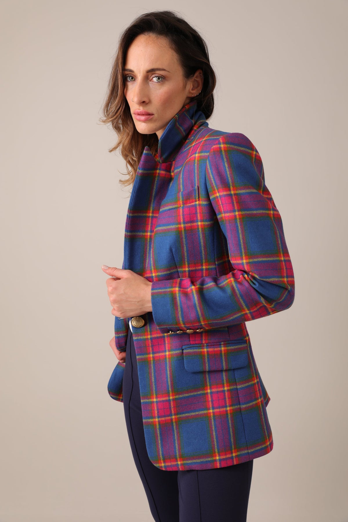 Murthly blazer - blair tartan Blazers Bearco