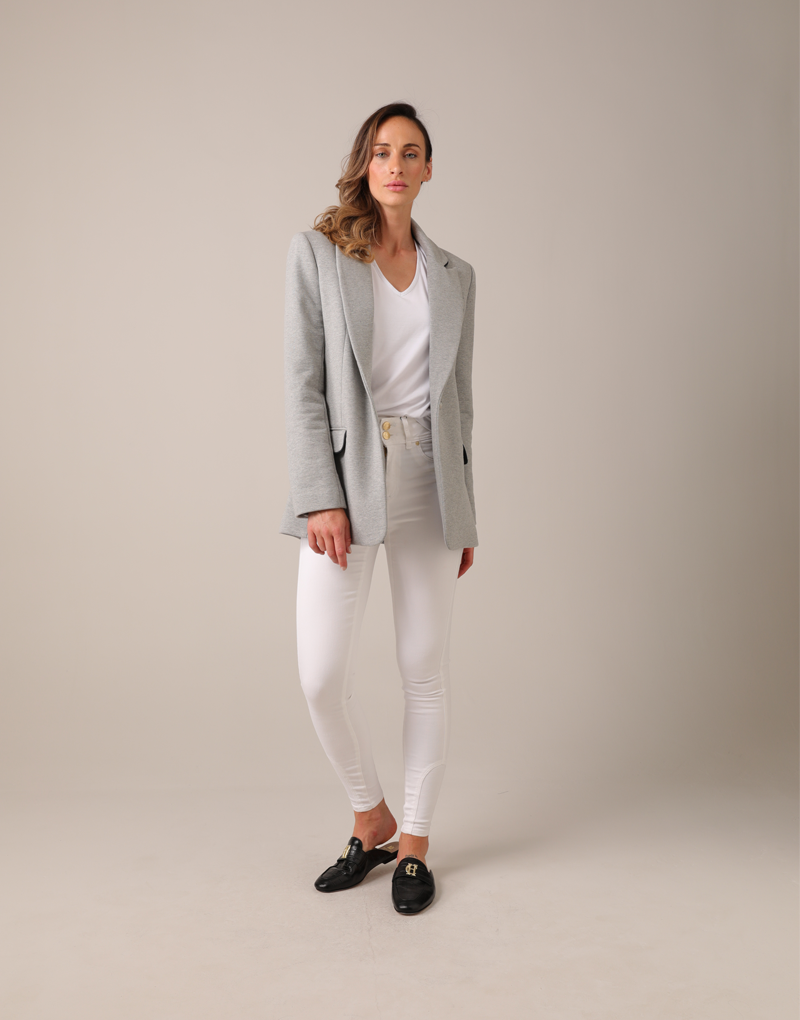 Murthly blazer - grey jersey Blazers Bearco