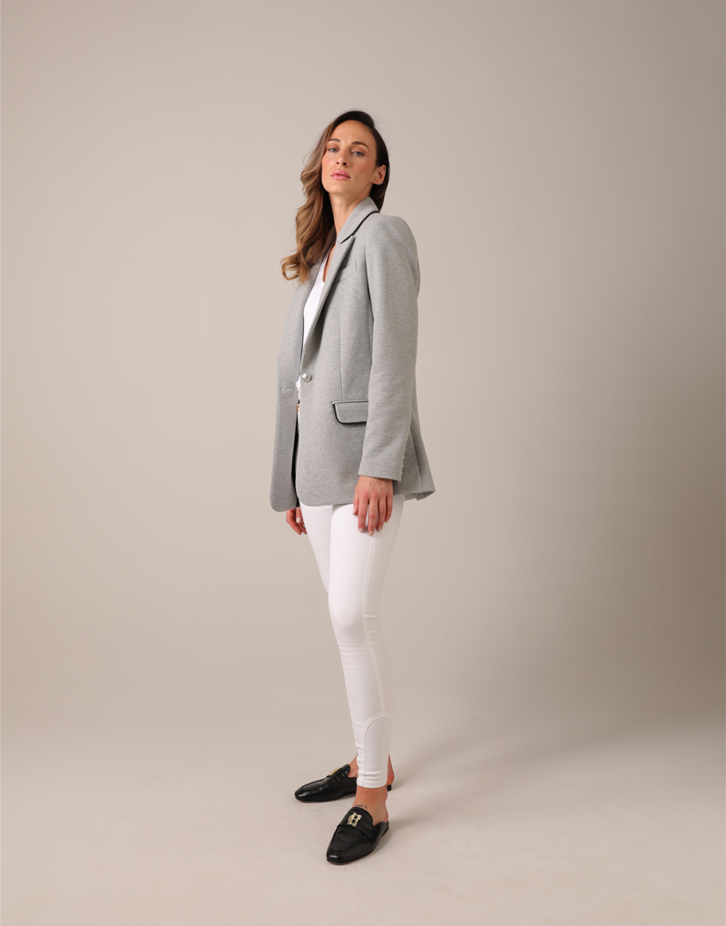 Murthly blazer - grey jersey Blazers Bearco