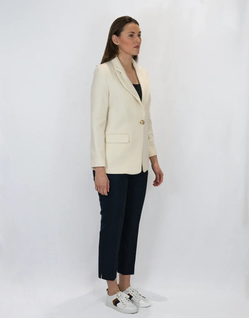 Murthly blazer - off white Blazers Bearco