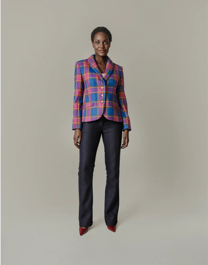 Olivia blazer - modern blair tartan Blazers Bearco