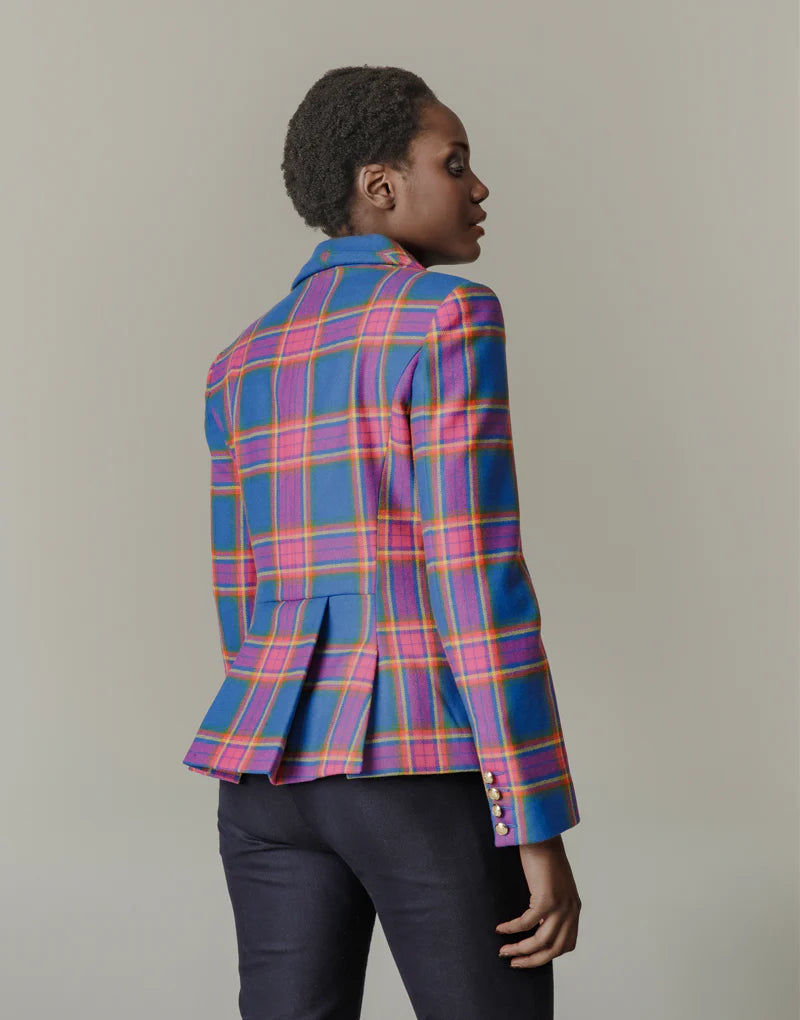 Olivia blazer - modern blair tartan Blazers Bearco