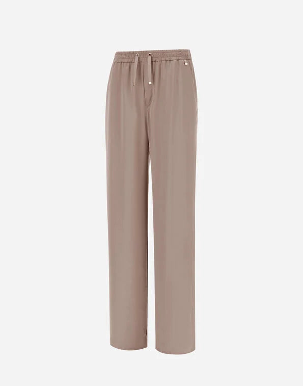 Satin trousers - taupe Trousers Herno