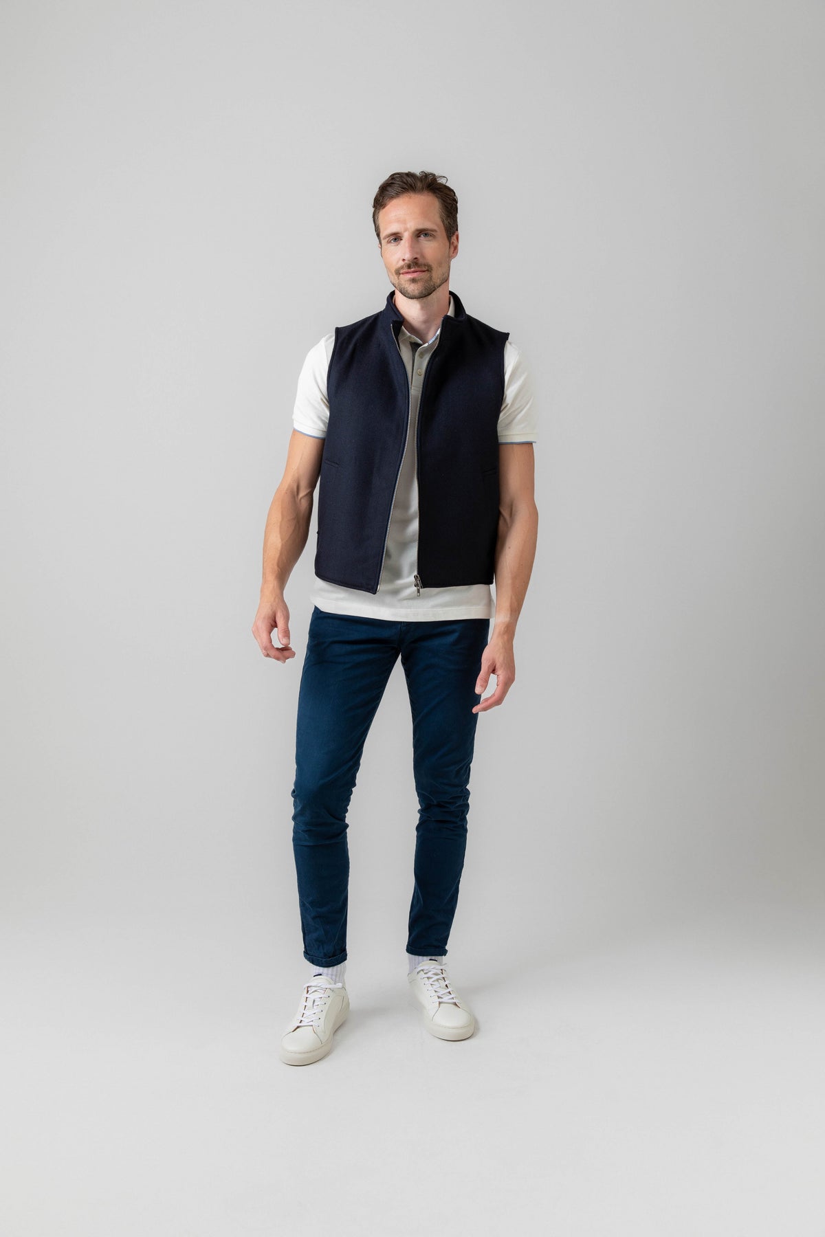 Stanley wool gilet Gilet ALEXANDER MANUFACTURING