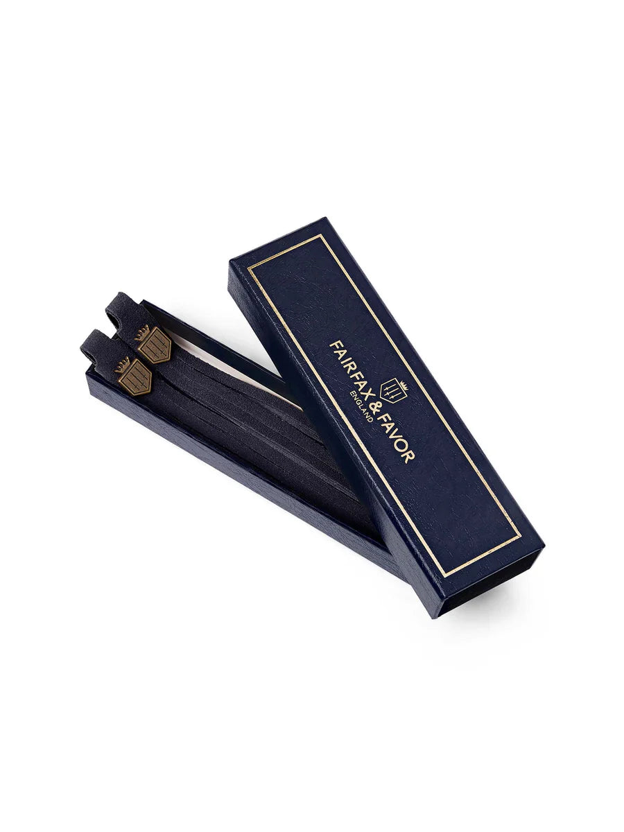 Suede boot tassels - navy suede Tassels Fairfax & Favor