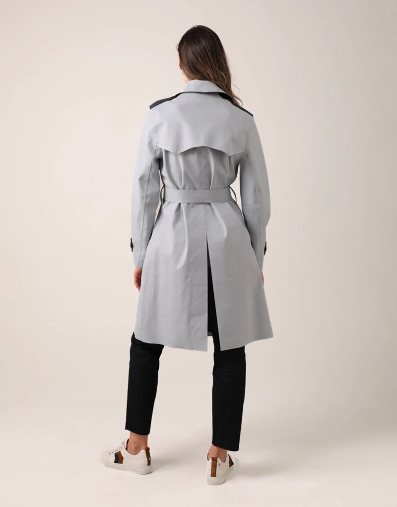 The blair trench - cornflower blue limited edition Trench