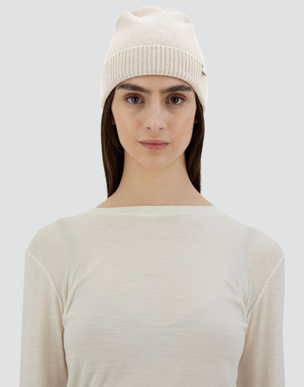 Woman’s knitted wool hat - chantilly Hats HERNO