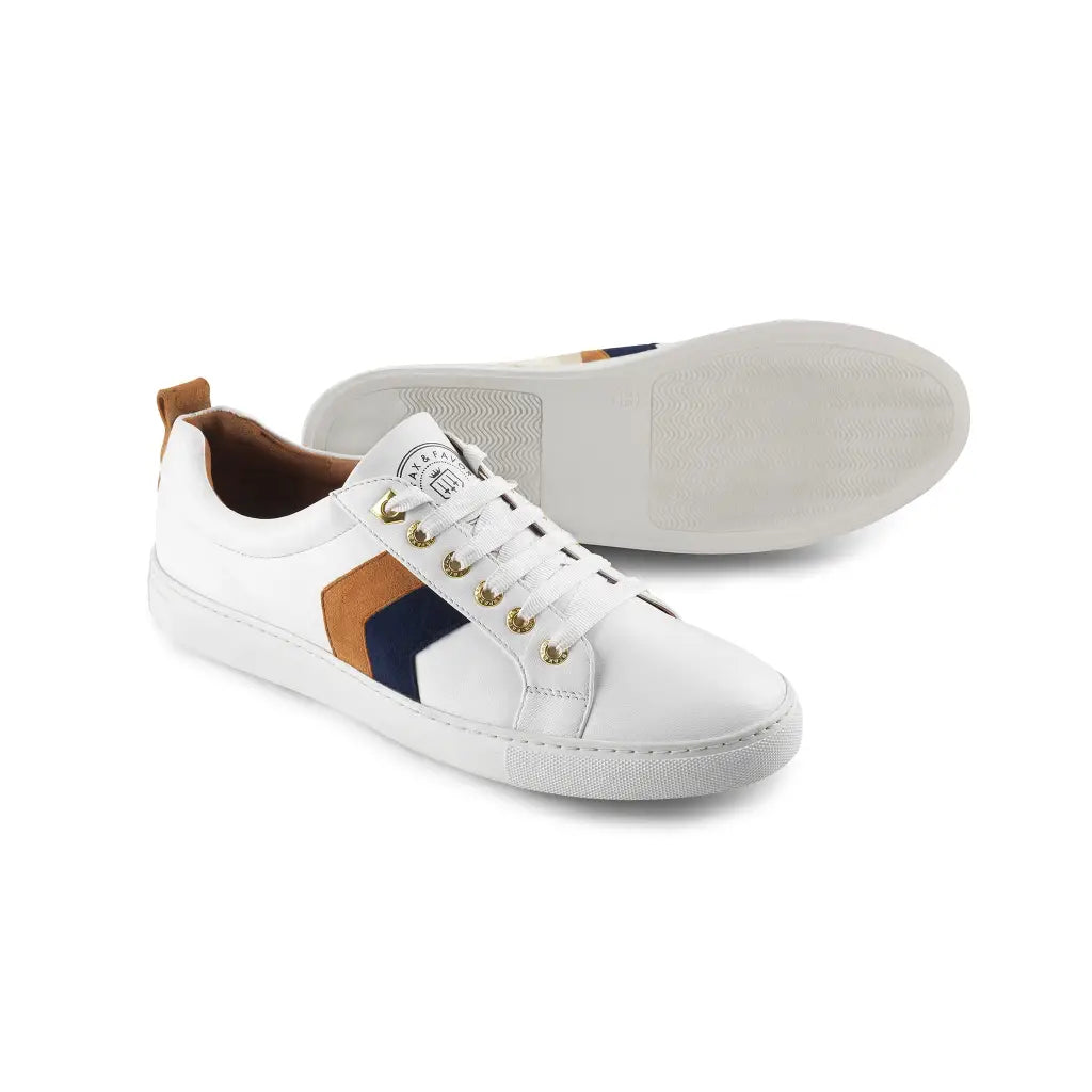 Alexandra Leather Trainer - White - Trainers