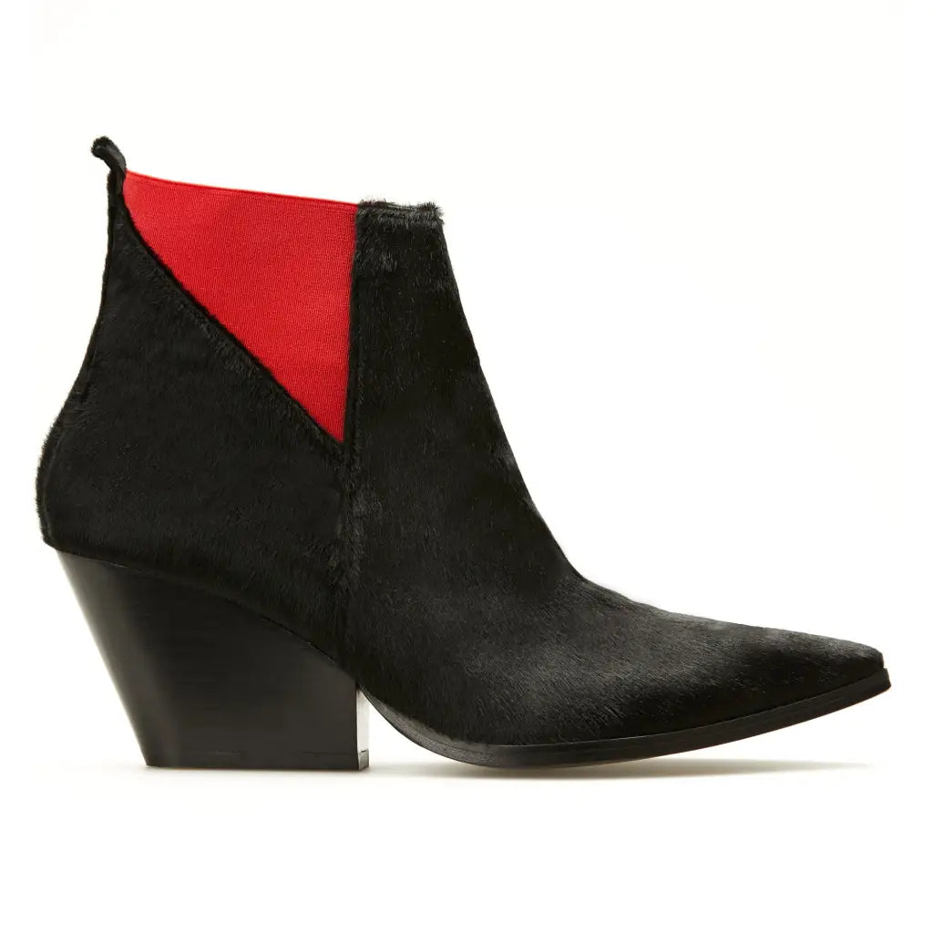 Fortuna - Black Short Boots ROSAMUND MUIR