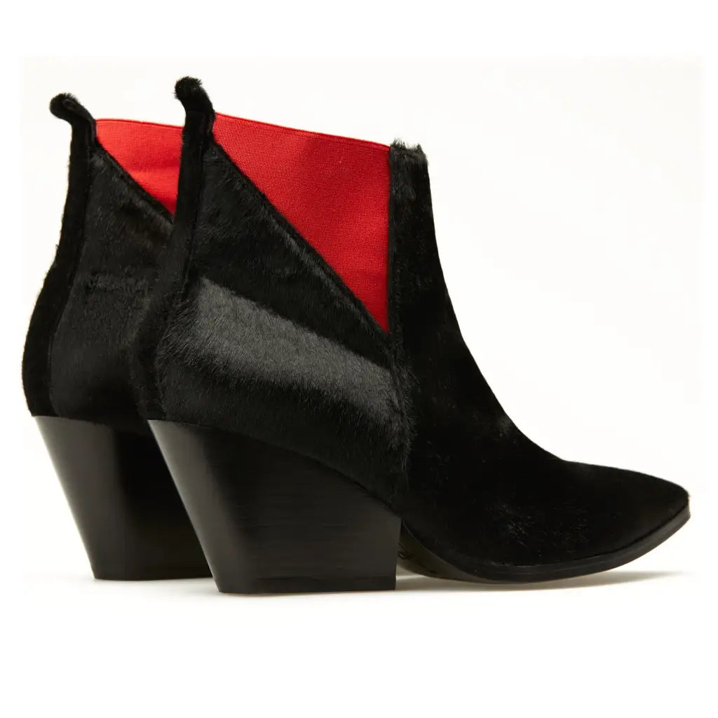 Fortuna - Black Short Boots ROSAMUND MUIR