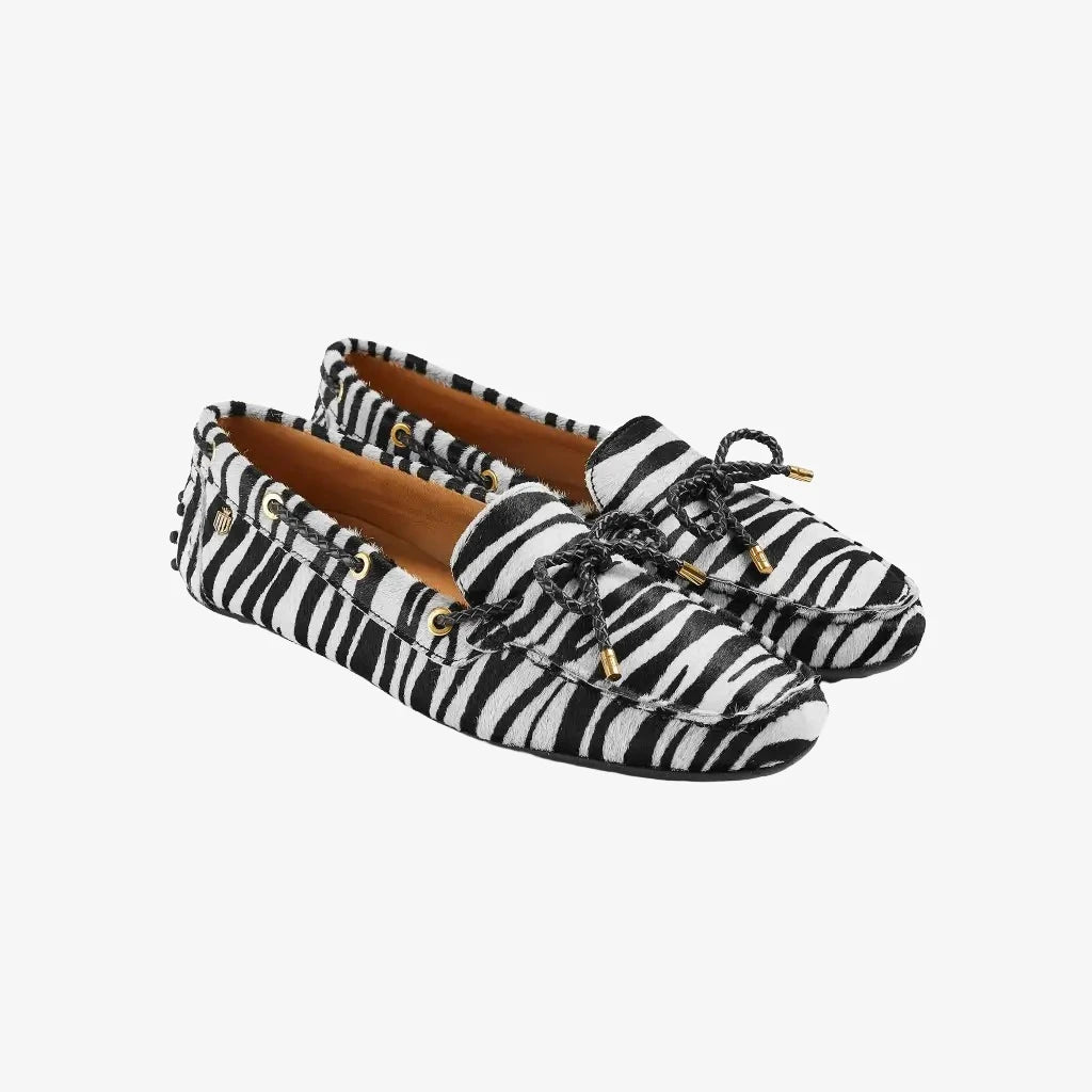 Henley Shoe - Zebra Haircalf - Shoes & Heels