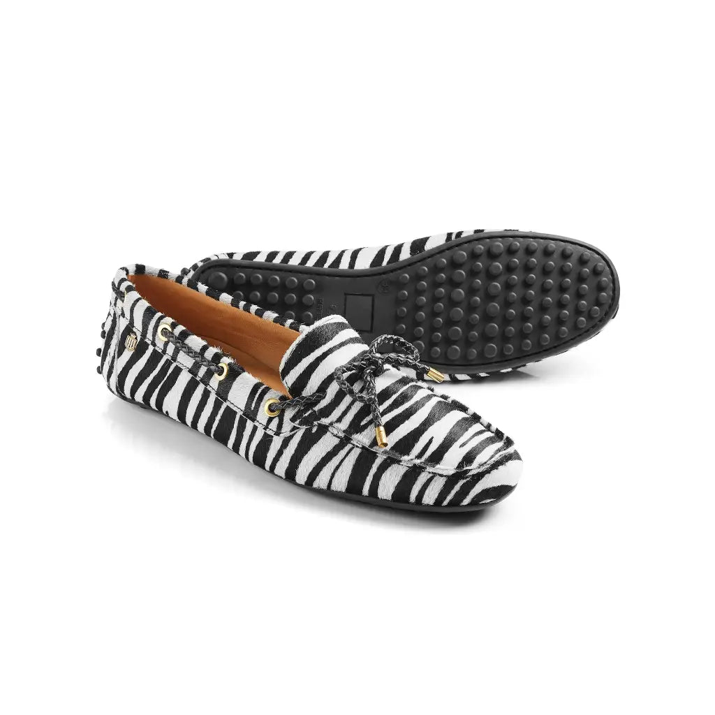 Henley Shoe - Zebra Haircalf - Shoes & Heels