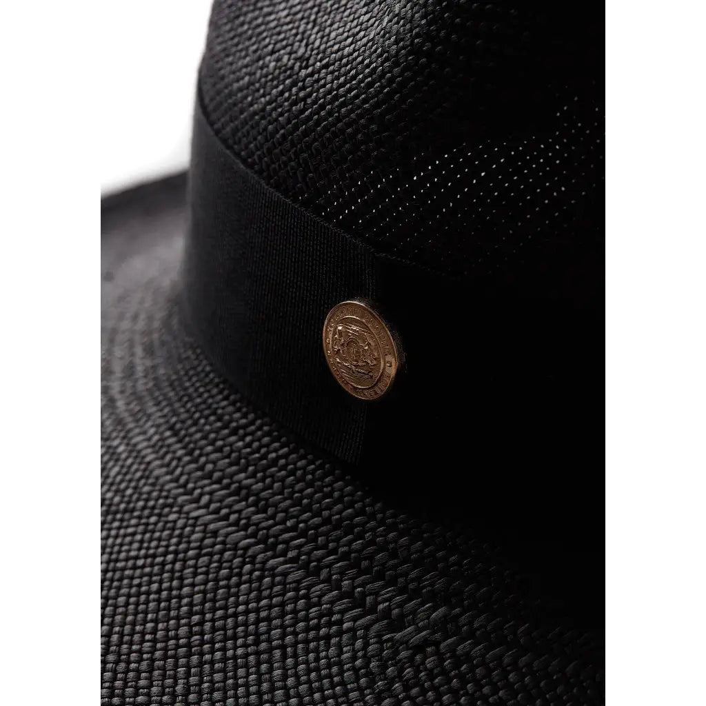 Jessica Panama Hat - Black Hats HOLLAND COOPER