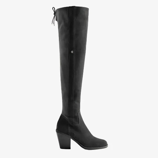 Over Knee Brompton - Black Tall Boots FAIRFAX & FAVOR