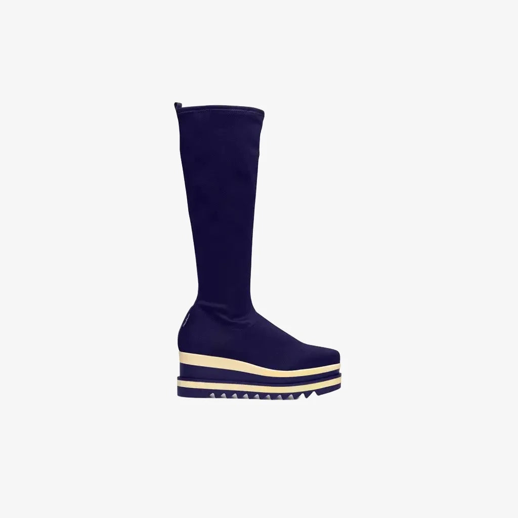 Quinn - Navy Tall Boots MARCO MOREO