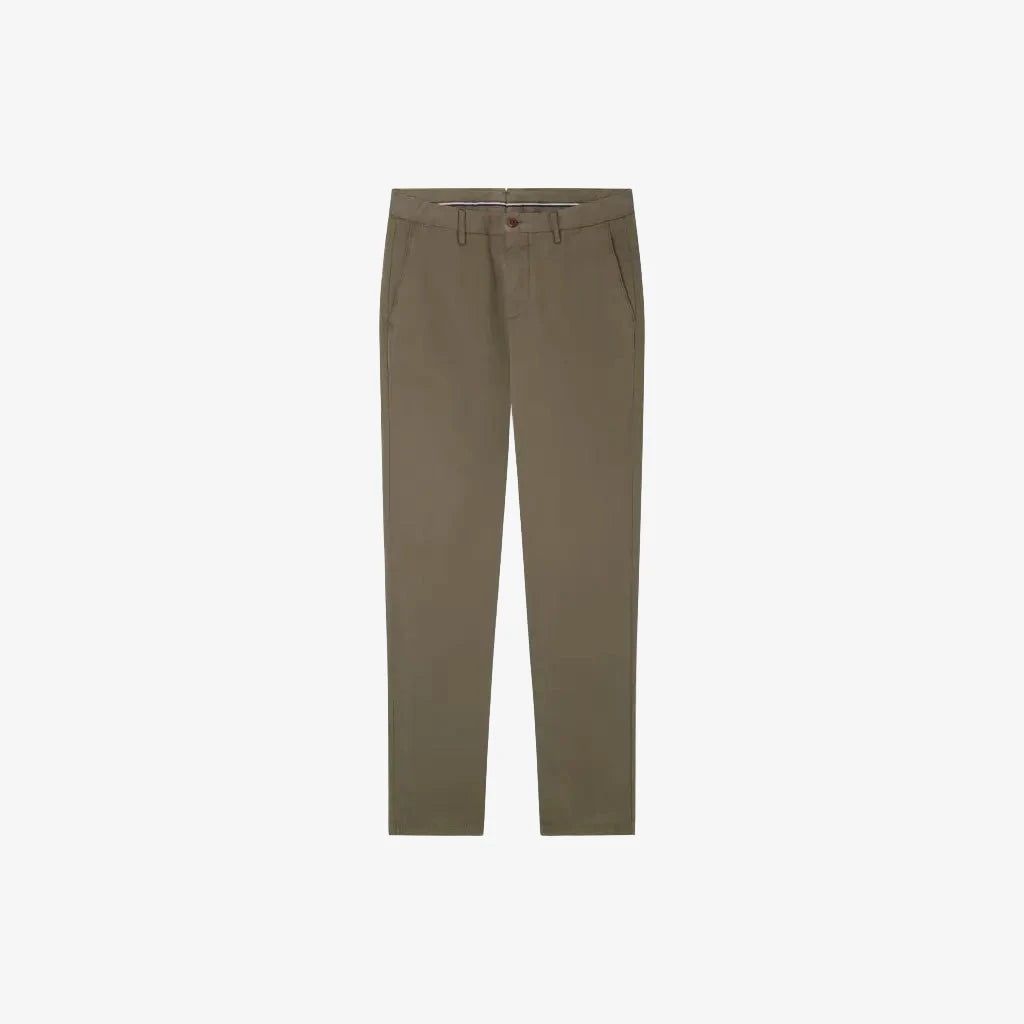 Regular Fit Texture Chino - Ivy Chinos HACKETT